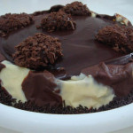 Bolo Trufado de Brigadeiro Preto e Branco