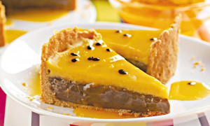 Torta de Brigadeiro e Maracujá