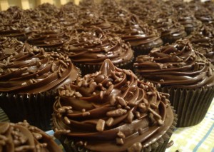 Cupcake de Brigadeiro